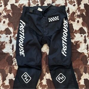 Fasthouse YOUTH Black Racing Pants